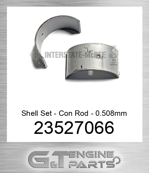 23527066 Shell Set - Con Rod - 0.508mm