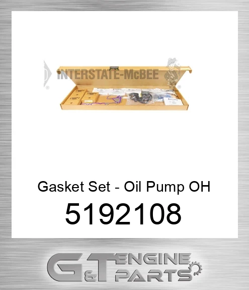 5192108 Gasket Set - Oil Pump OH