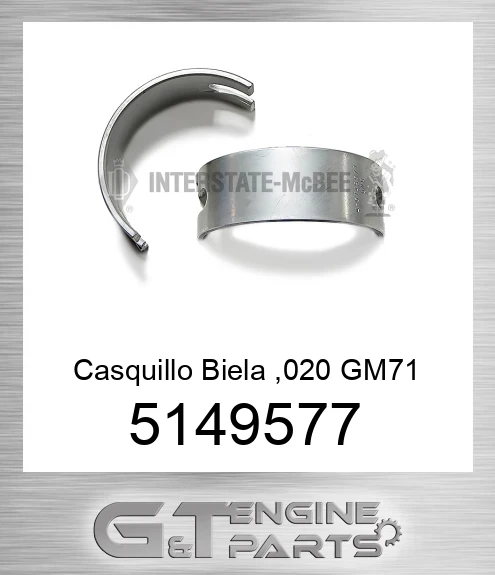 5149577 Casquillo Biela ,020 GM71