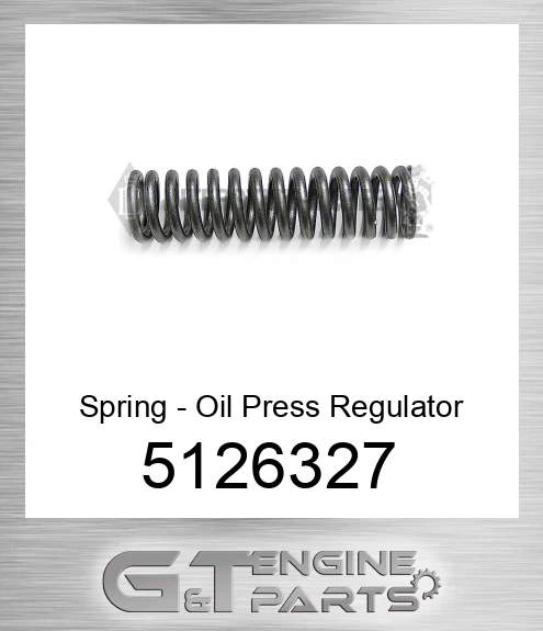 5126327 Spring - Oil Press Regulator