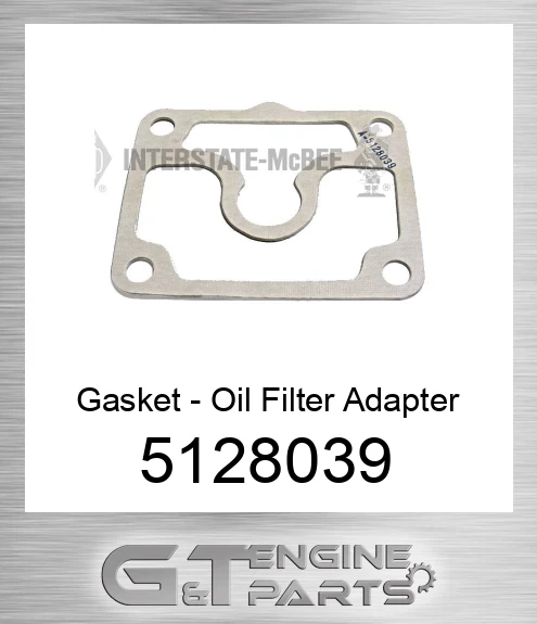 5128039 Gasket - Oil Filter Adapter