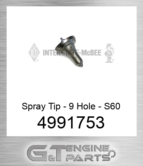 4991753 Spray Tip - 9 Hole - S60