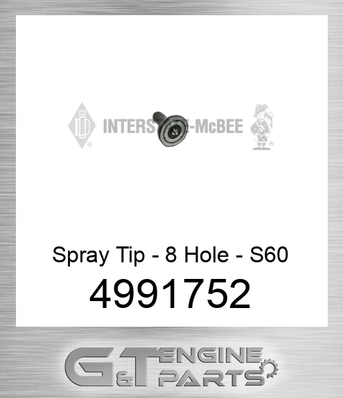4991752 Spray Tip - 8 Hole - S60