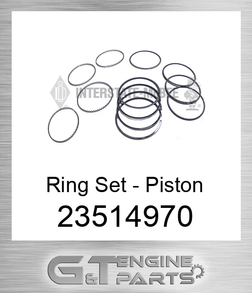 23514970 Ring Set - Piston