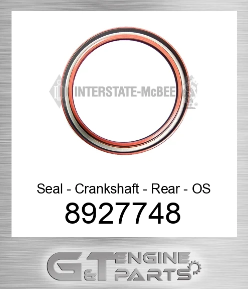 8927748 Seal - Crankshaft - Rear - OS