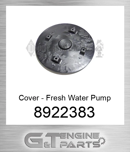 8922383 Cover - Fresh Water Pump