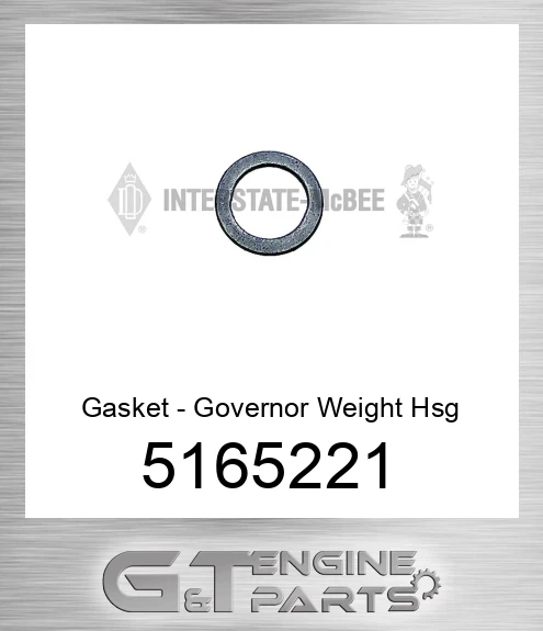 5165221 Gasket - Governor Weight Hsg