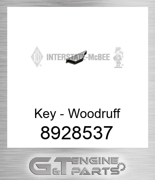 8928537 Key - Woodruff