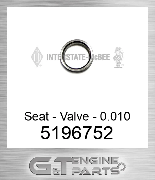 5196752 Seat - Valve - 0.010