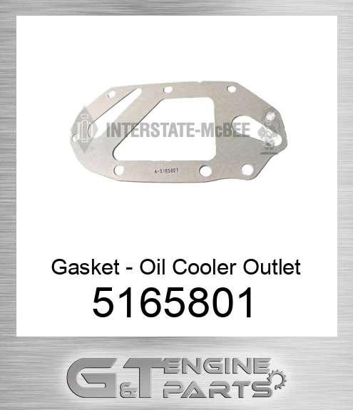 5165801 Gasket - Oil Cooler Outlet