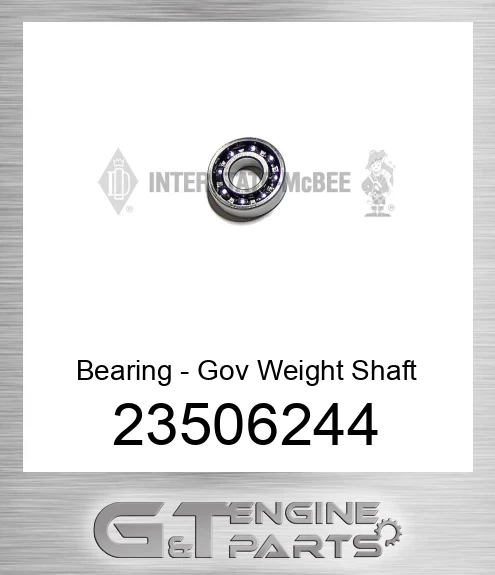 23506244 Bearing - Gov Weight Shaft
