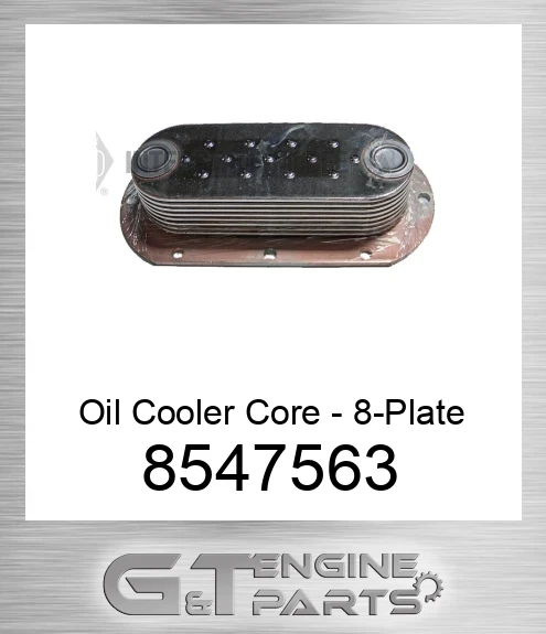 8547563 Oil Cooler Core - 8-Plate