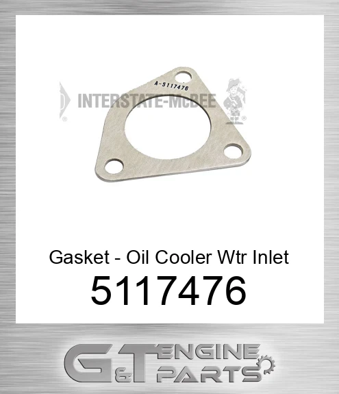 5117476 Gasket - Oil Cooler Wtr Inlet