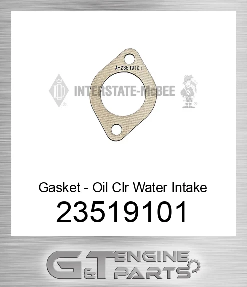 23519101 Gasket - Oil Clr Water Intake