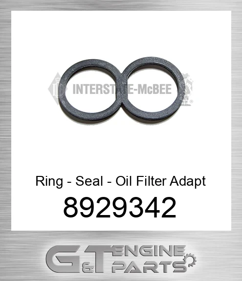8929342 Ring - Seal - Oil Filter Adapt
