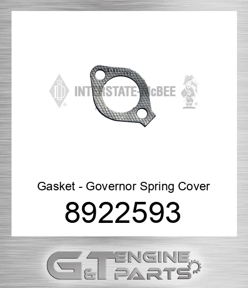 8922593 Gasket - Governor Spring Cover