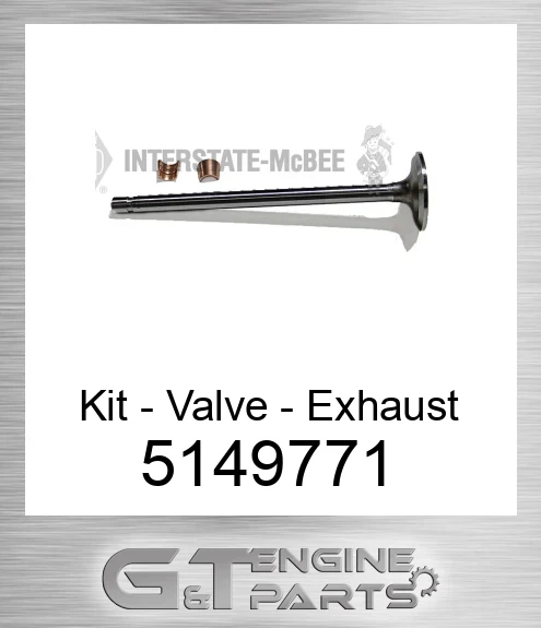 5149771 Kit - Valve - Exhaust
