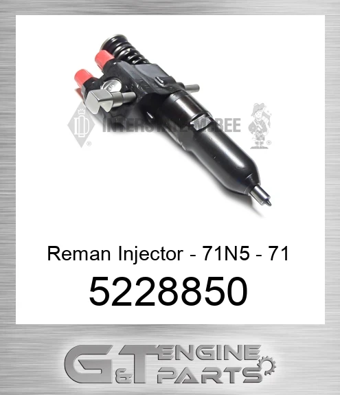 5228850 Reman Injector - 71N5 - 71
