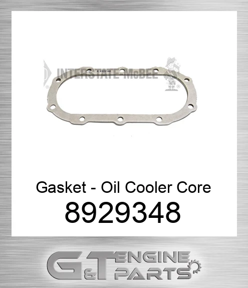 8929348 Gasket - Oil Cooler Core