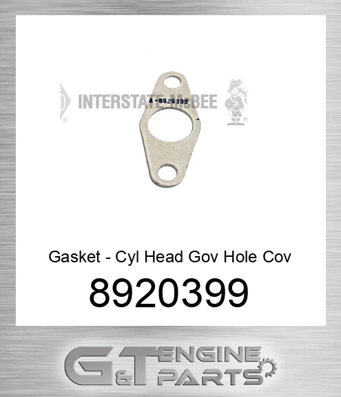 8920399 Gasket - Cyl Head Gov Hole Cov