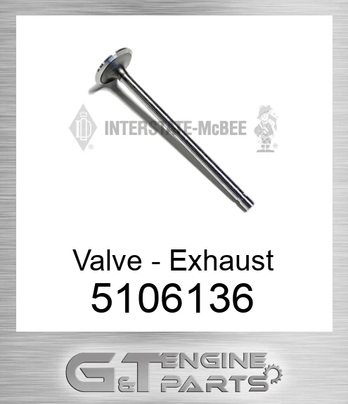 5106136 Valve - Exhaust
