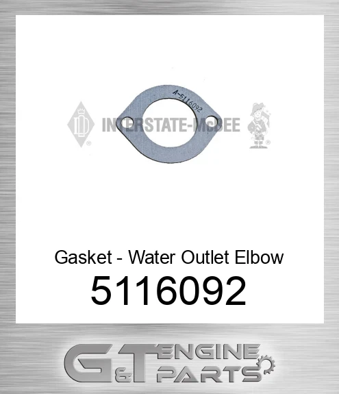 5116092 Gasket - Water Outlet Elbow