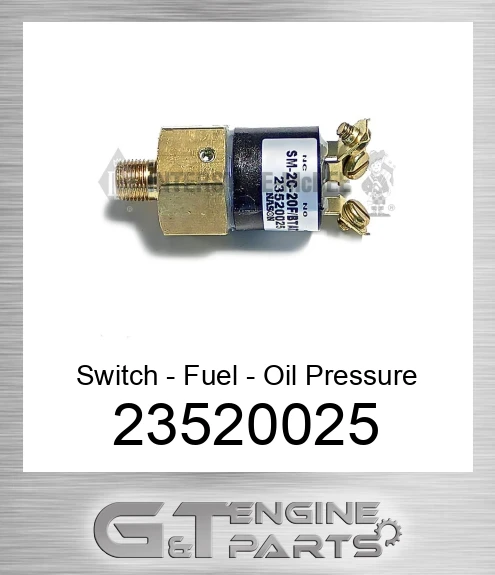 23520025 Switch - Fuel - Oil Pressure