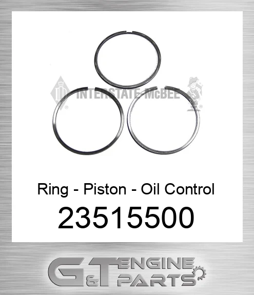23515500 Ring - Piston - Oil Control