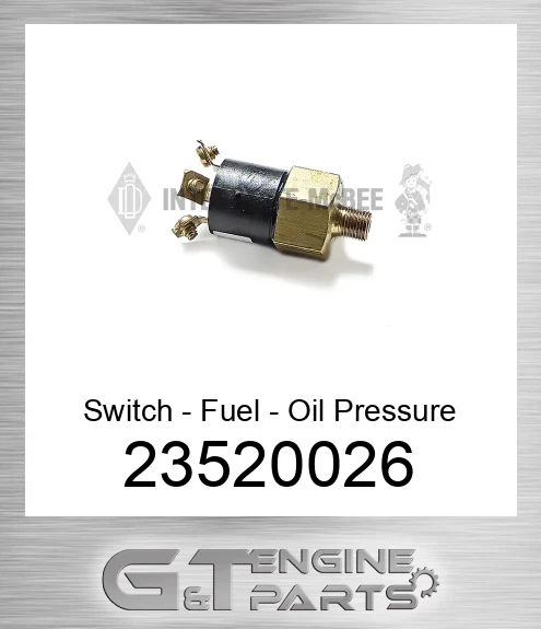 23520026 Switch - Fuel - Oil Pressure