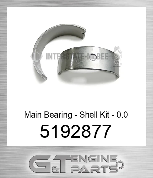 5192877 Main Bearing - Shell Kit - 0.0