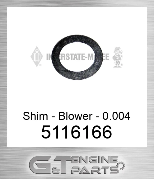 5116166 Shim - Blower - 0.004