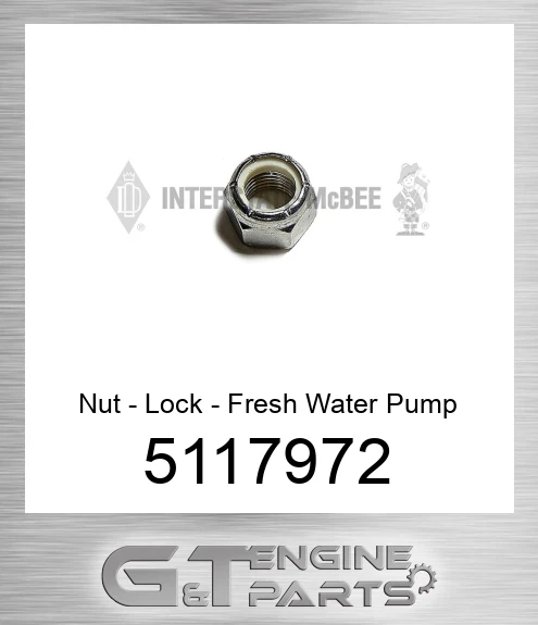 5117972 Nut - Lock - Fresh Water Pump