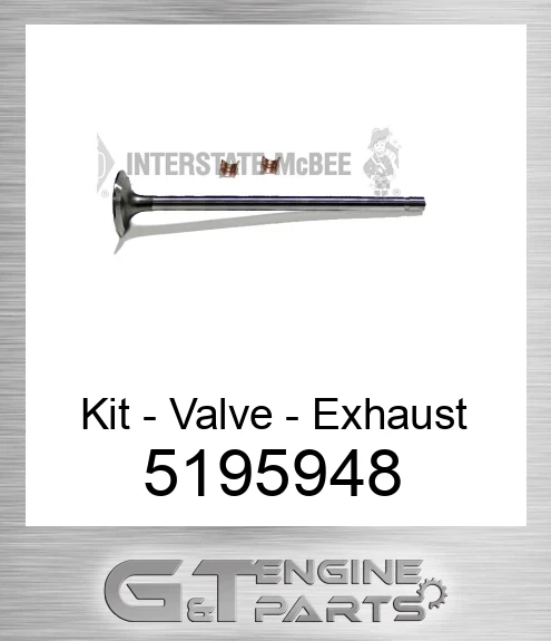 5195948 Kit - Valve - Exhaust