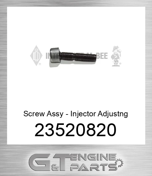 23520820 Screw Assy - Injector Adjustng
