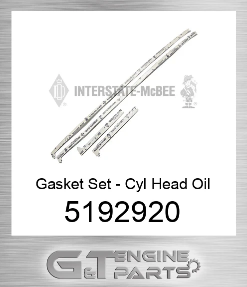 5192920 Gasket Set - Cyl Head Oil