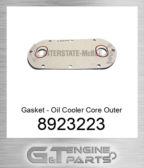 8923223 Gasket - Oil Cooler Core Outer