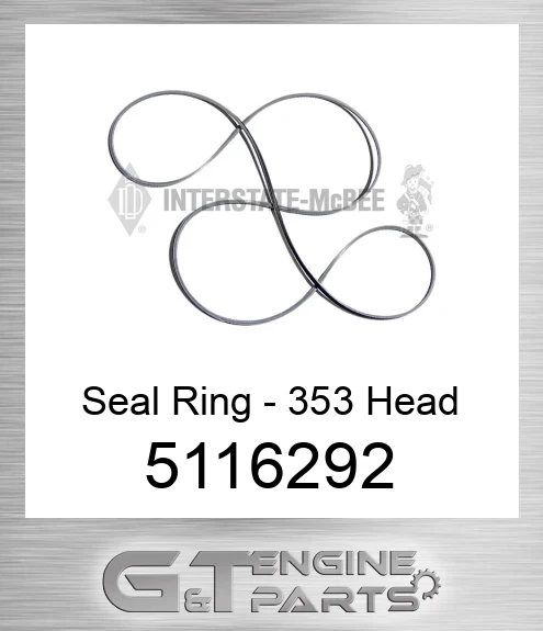 5116292 Seal Ring - 353 Head