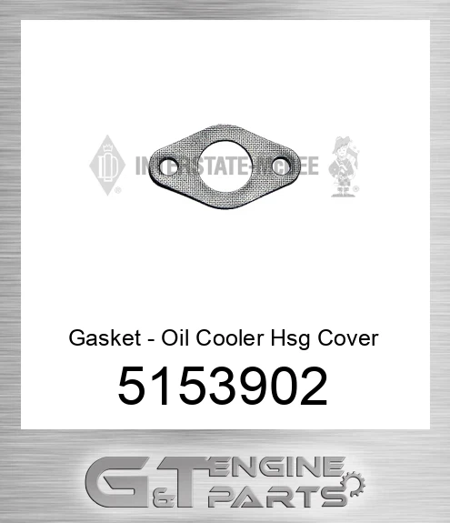 5153902 Gasket - Oil Cooler Hsg Cover