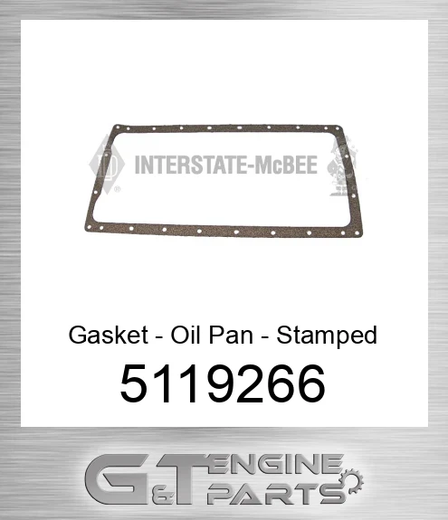5119266 Gasket - Oil Pan - Stamped