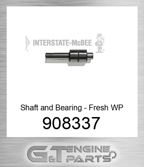 908337 Shaft and Bearing - Fresh WP