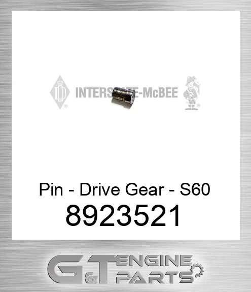 8923521 Pin - Drive Gear - S60