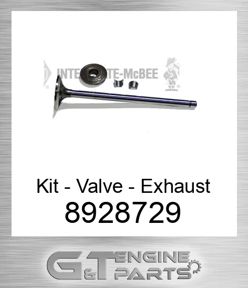8928729 Kit - Valve - Exhaust
