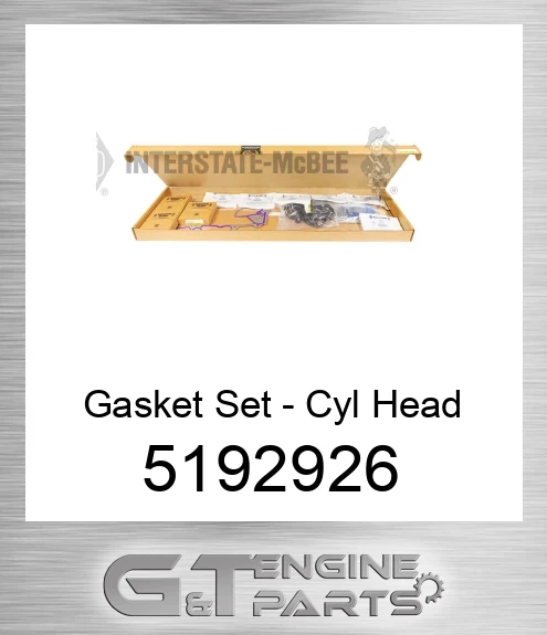 5192926 Gasket Set - Cyl Head