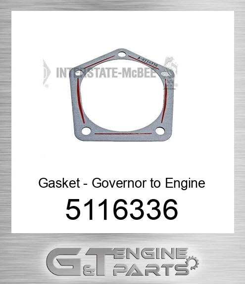 5116336 Gasket - Governor to Engine