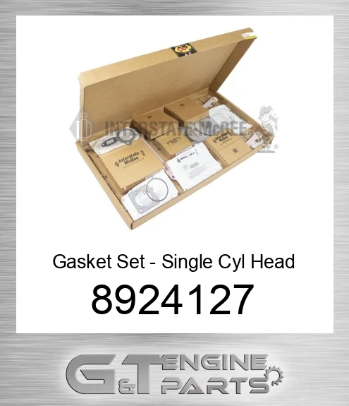 8924127 Gasket Set - Single Cyl Head