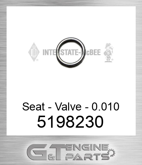 5198230 Seat - Valve - 0.010