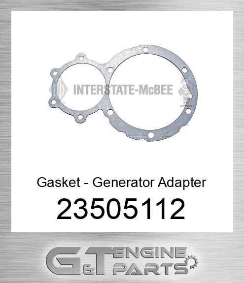 23505112 Gasket - Generator Adapter