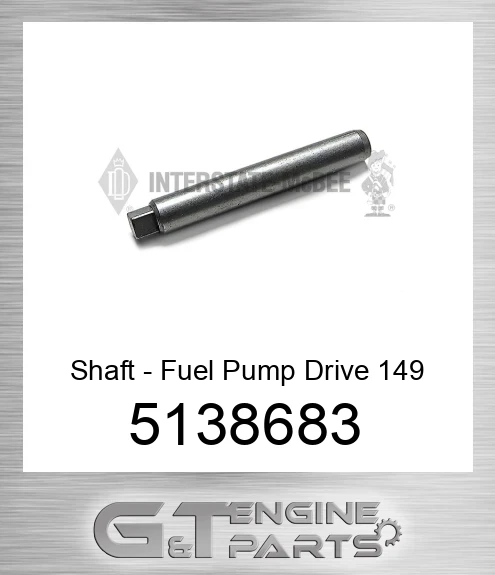 5138683 Shaft - Fuel Pump Drive 149