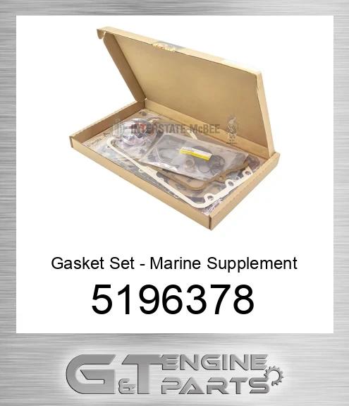 5196378 Gasket Set - Marine Supplement