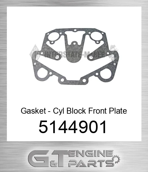 5144901 Gasket - Cyl Block Front Plate